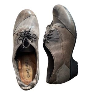 Cobb hill tan brown Oxford lace up shoes
